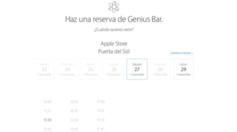 apple cita genius bar|Reservas en el Genius Bar y opciones de Soporte de。